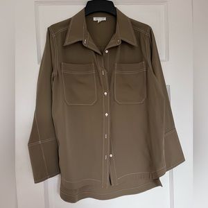 Beautiful dark green shirt!